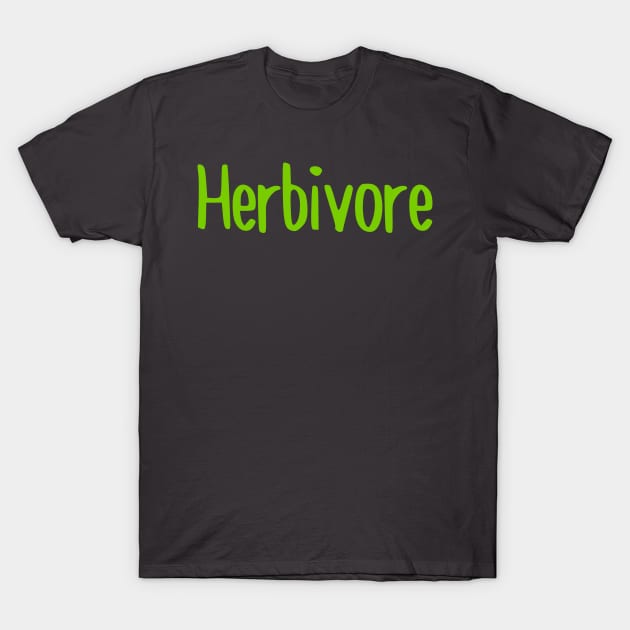 Herbivore T-Shirt by Happy Tees